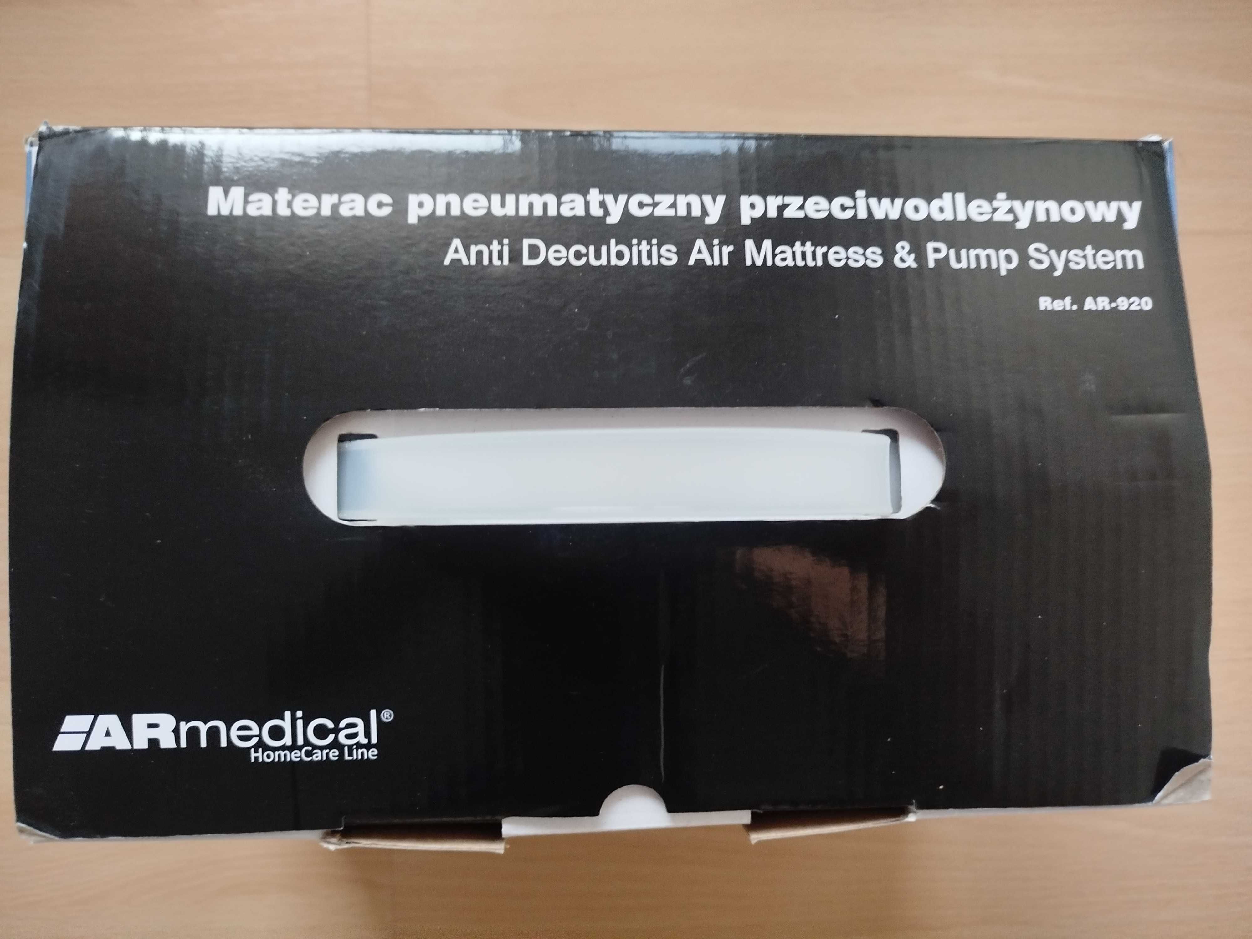 Sprzedam Materac Przeciwodleżynowy  bąbelkowy Pneumatyczny z  pompą.