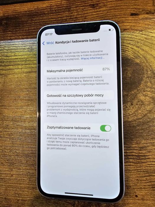 Iphone 12 mini 64Gb Bat:87% GwarancjaSklepGSM/Lwsk