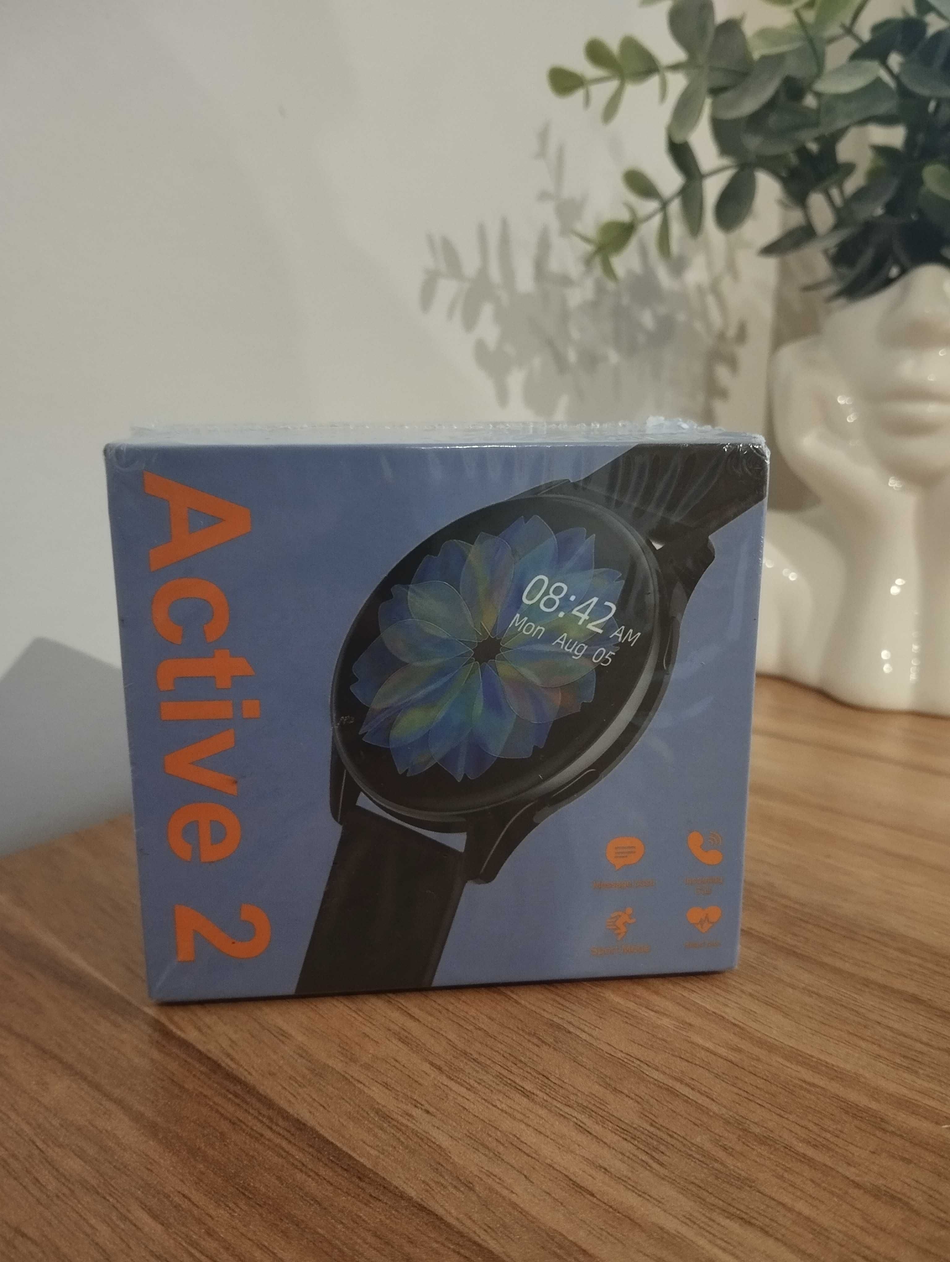 Zegarek smartwatch Bluetooth, czarny, połączenia telefoniczne