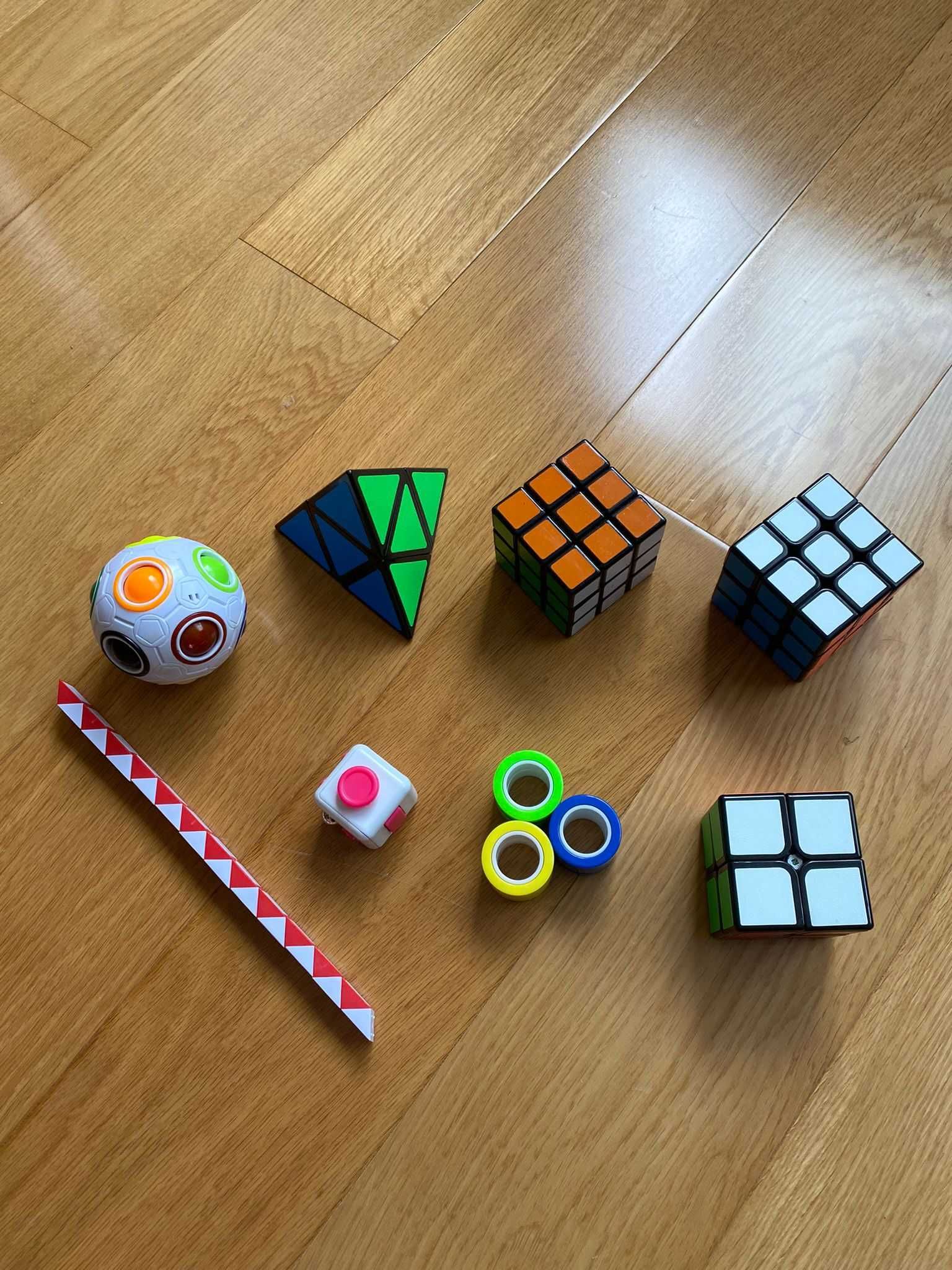 Conjunto de jogos cubos