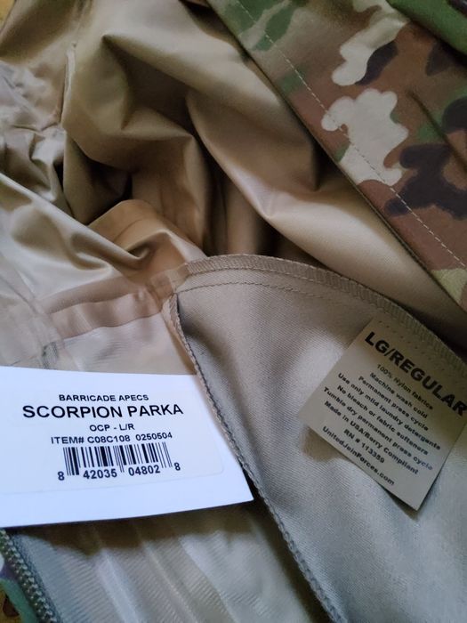 Парка OCP Scorpion Parka APECS Waterproof  Size  S/M/L/XL