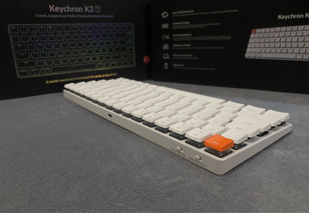Keychron k3 v2 low profile wireless
