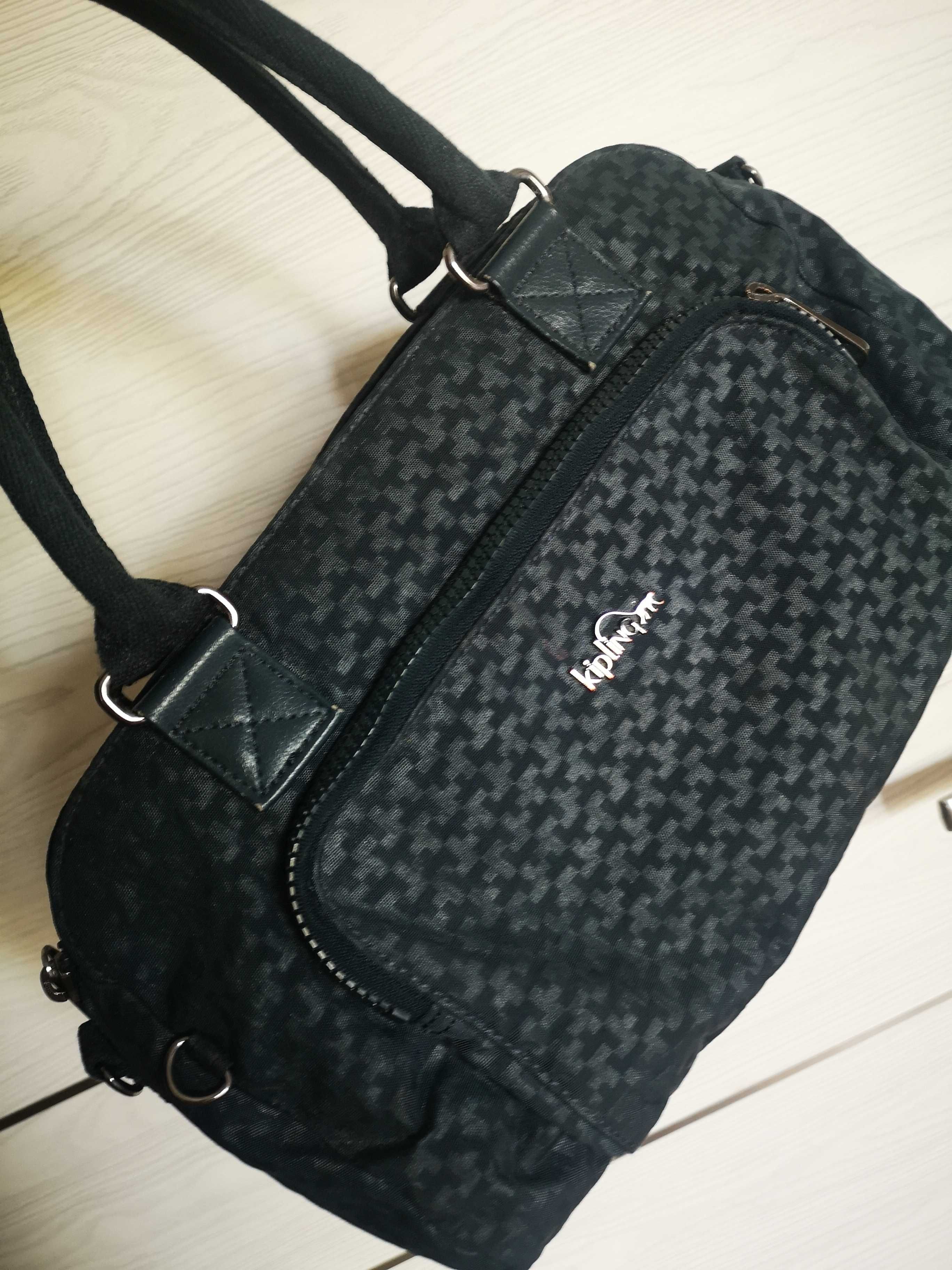 Kipling torebka granatowa