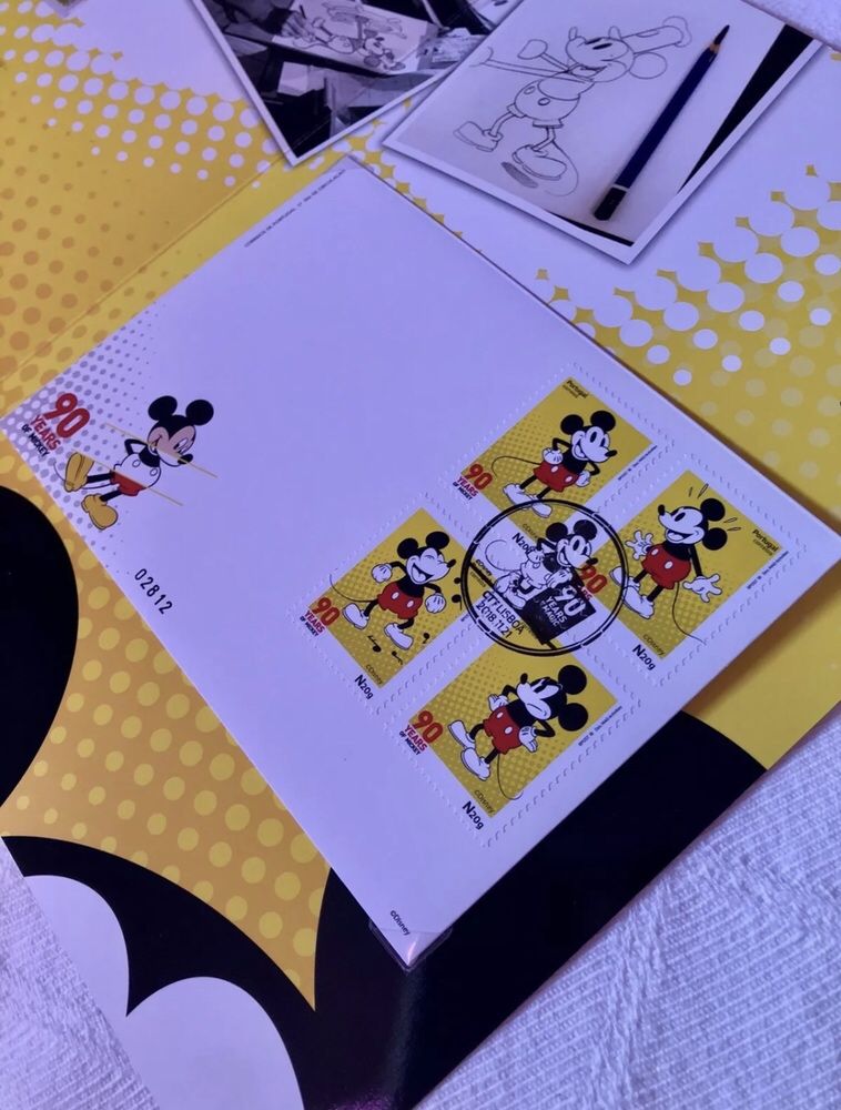 MICKEY Selos 90 anos de Magia | Edição Limitada e Completa