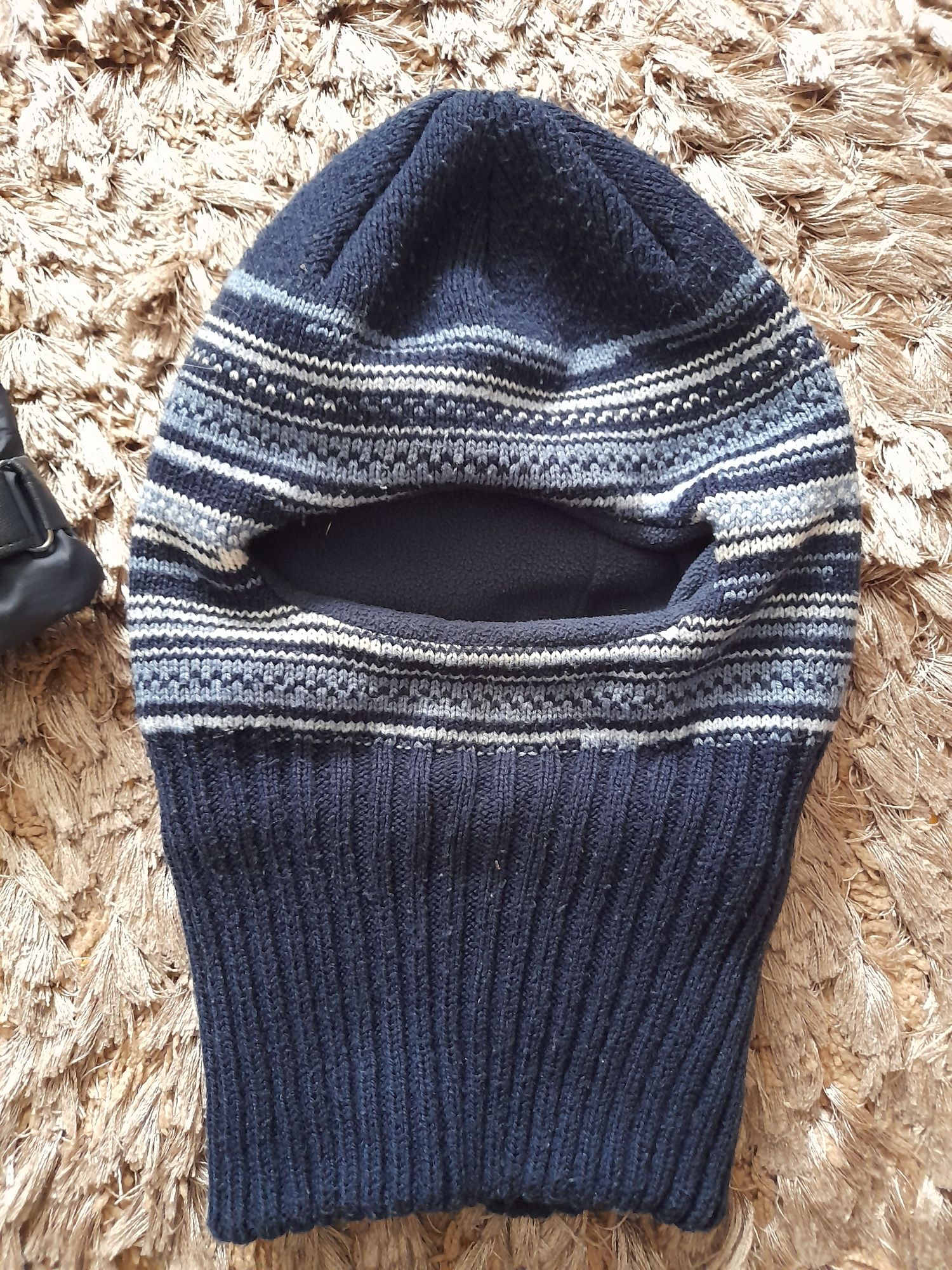 Czapka kominiarka + rękawiczki chłopięce