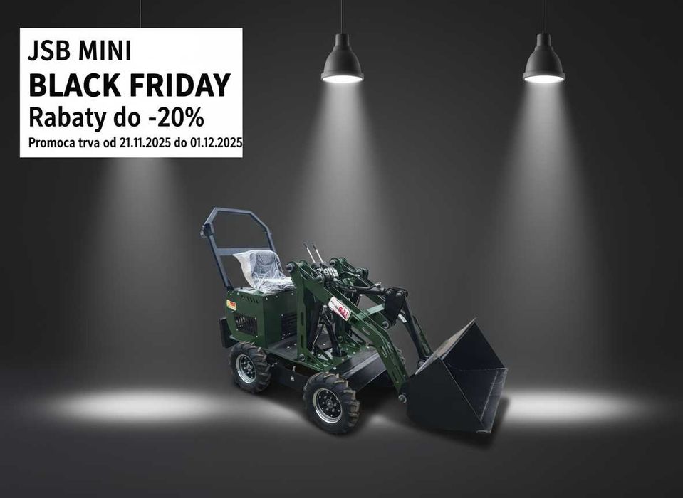 Polska Nowa Mini Ładowarka Kołowa MS-L116 JSB MINI + Gwarancja ! ! ! !