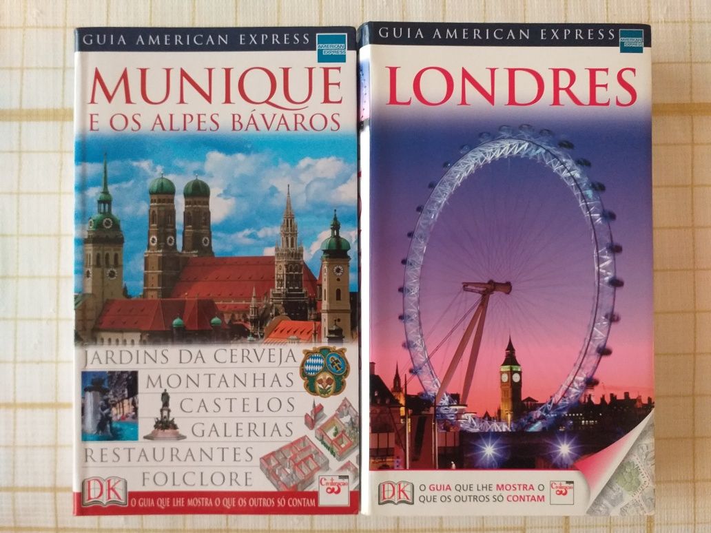 Guias americanexpressPORTUGAL&Londres&CUBA&Munique&LISBON&SÚIÇA&Moscov