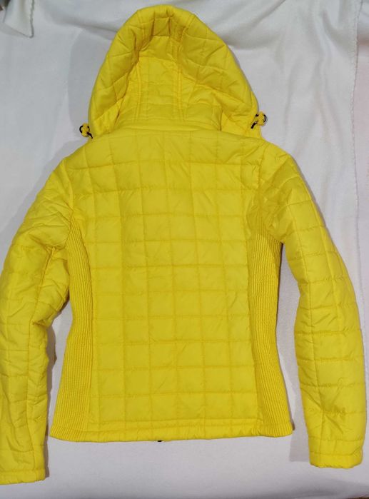 Super Dry Fuji okazja damska S żółta kurtka Superdry nowa