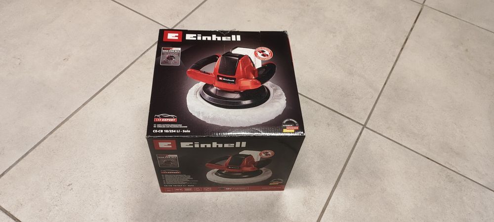 Polerka Einhell Ce-Cb 18/254 Aku, wersja solo. Jak nowa !Gwarancja