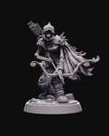 Szkielet Łucznik Figurka 32mm 14K zgodna z DnD RPG Pathfinder Warhamm.