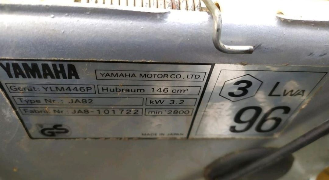Kosiarka spalinowa Yamaha YLM453S 5km//alu/100% Sprawna