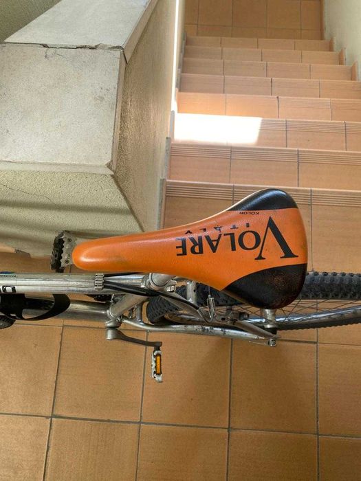 Bicicleta roda 26 Shimano aço inox