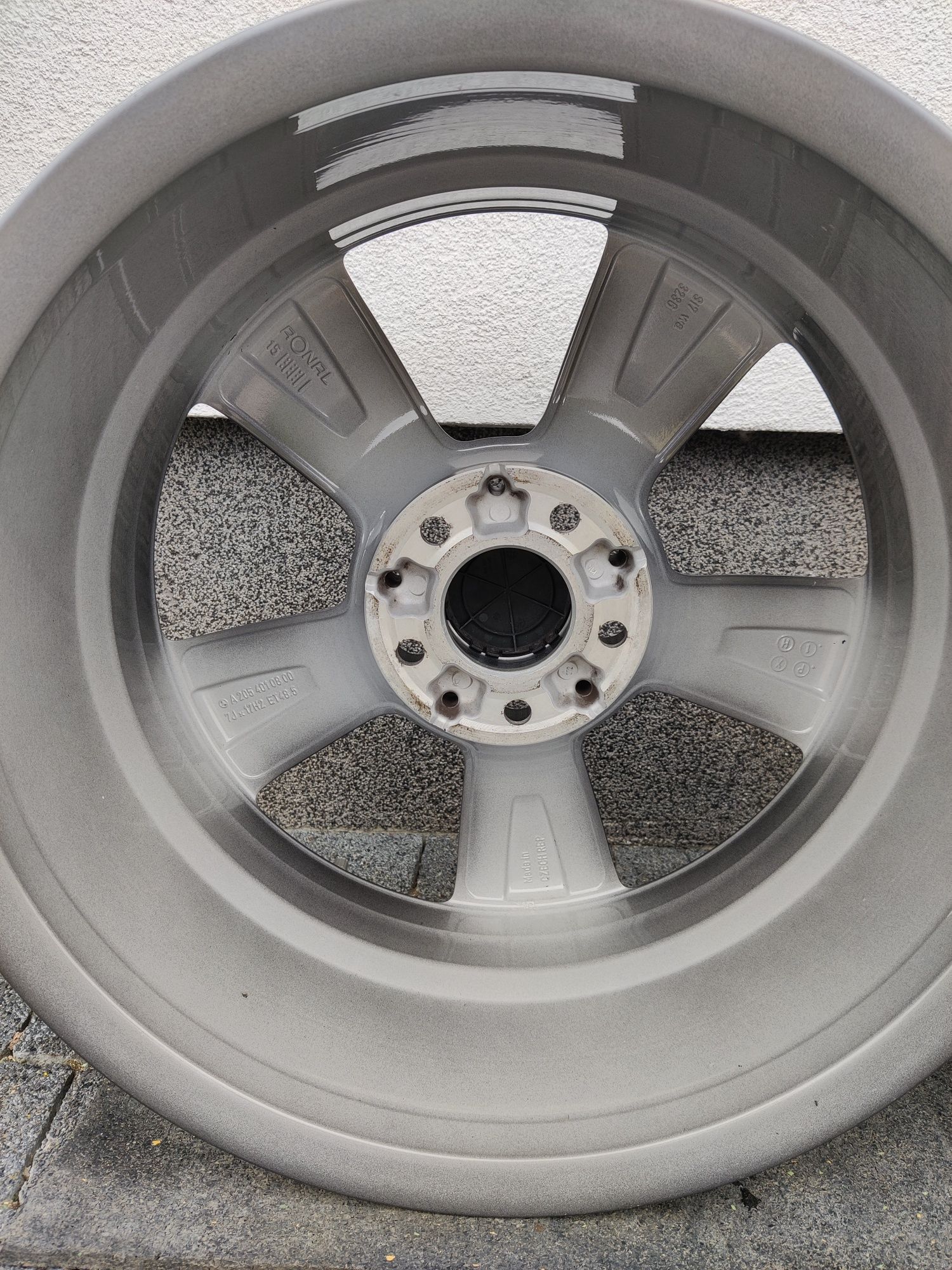 Oryginalne Felgi Mercedes 17" 5x112 CLA A B C E Klass czujniki TPMS