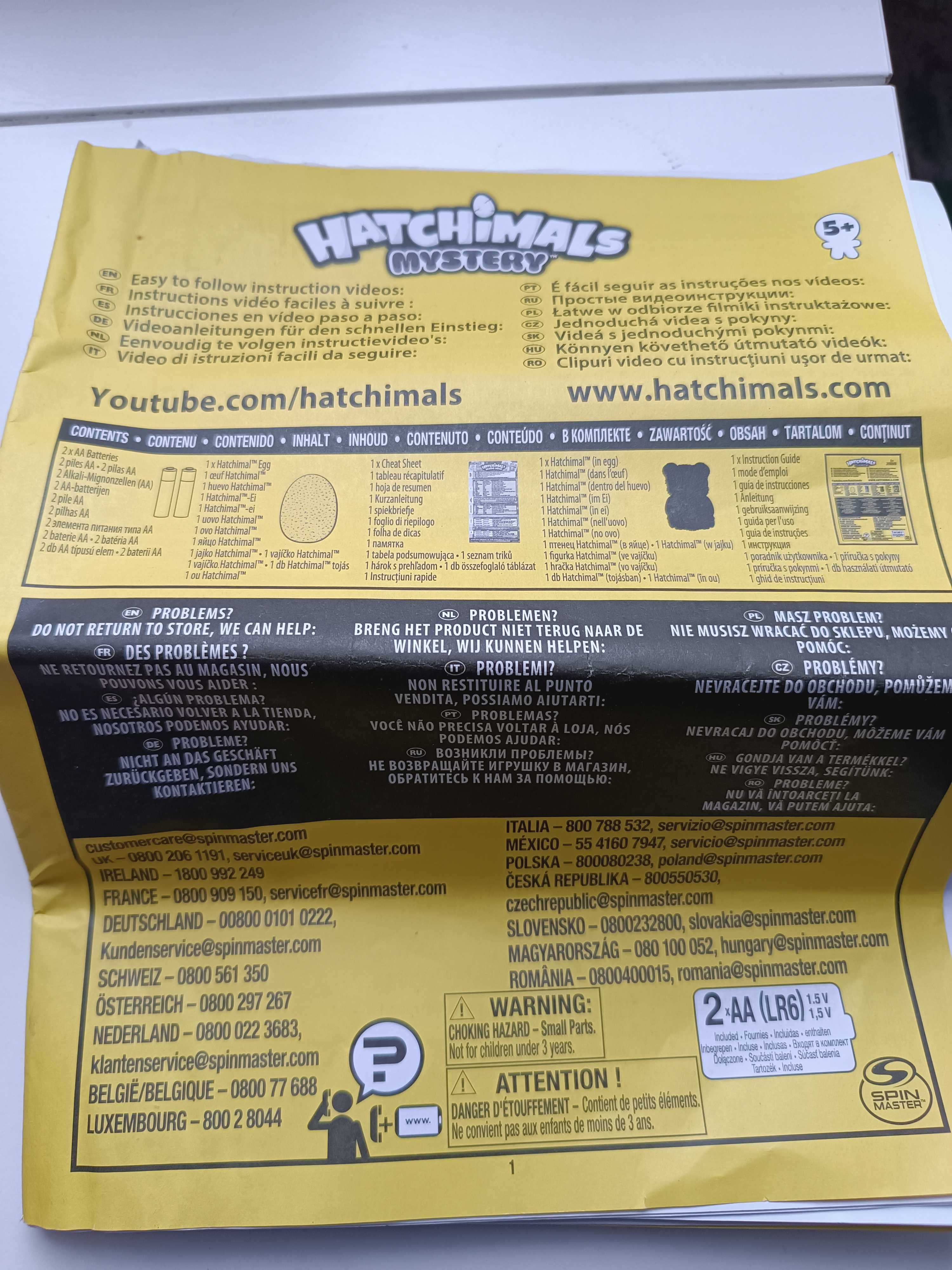 Hatchimals interaktywna zabawka