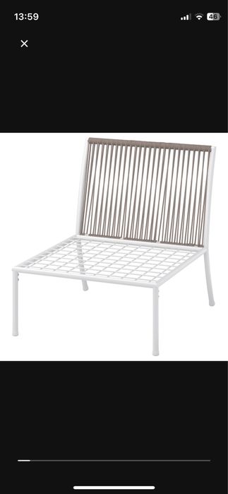 SEGERON, fotel ogrodowy (sekcja) z poduchami i pokryciami NOWE