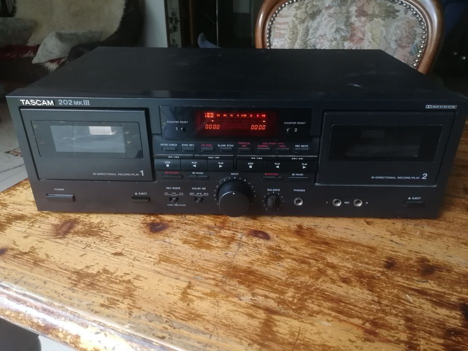 Deck Tascam 202 mkIII wysyłka