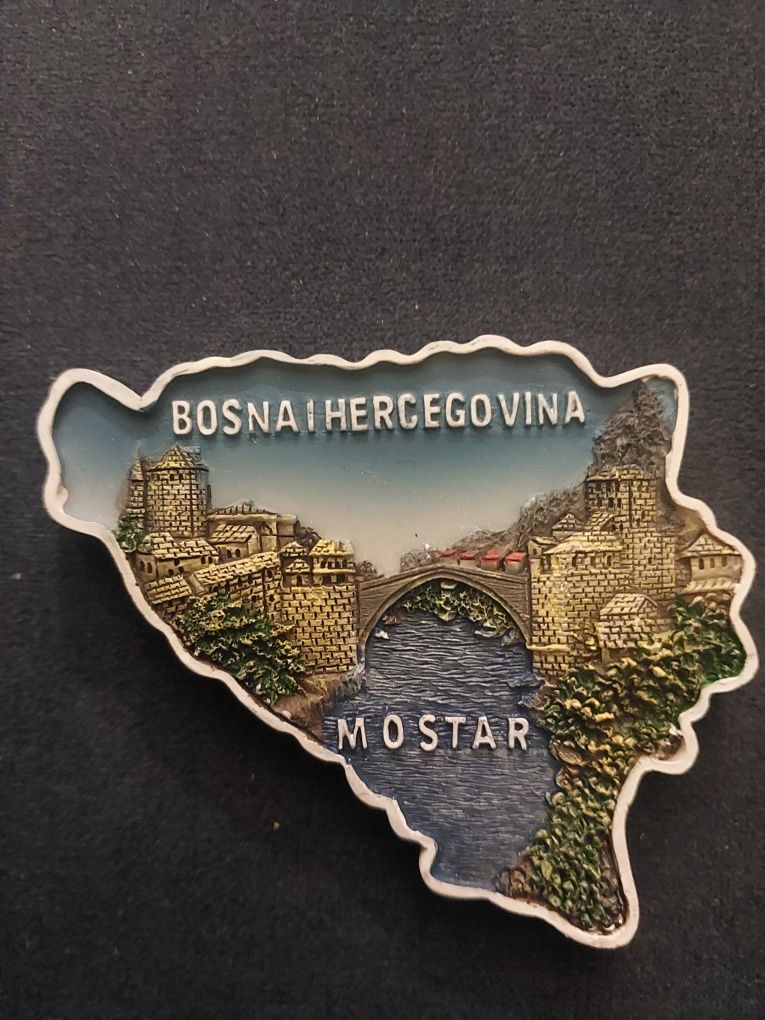 Magnes na lodówkę Mostar Bośnia i Hercegowina
