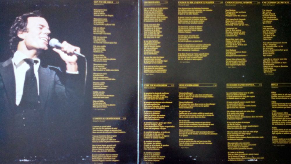 Julio Iglesias Fidèle Vinil 1981
