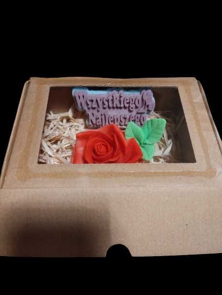 Flowerbox pudełko kwiaty mydlane różne okazje