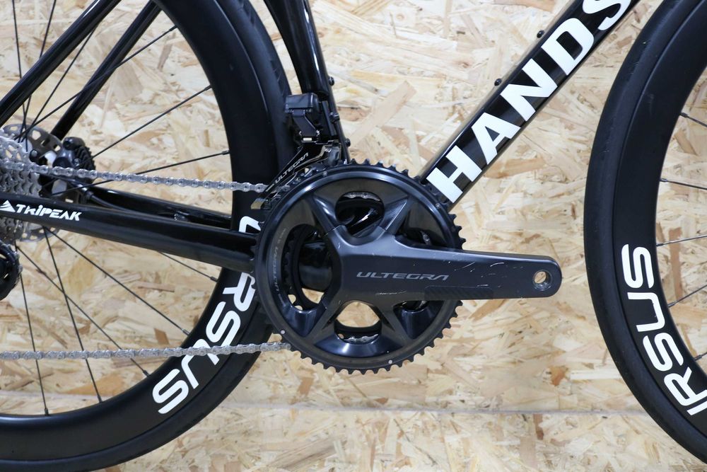 Bicicleta disco topo de gama Handsling A1R0evoS Shimano Ultegra Di2