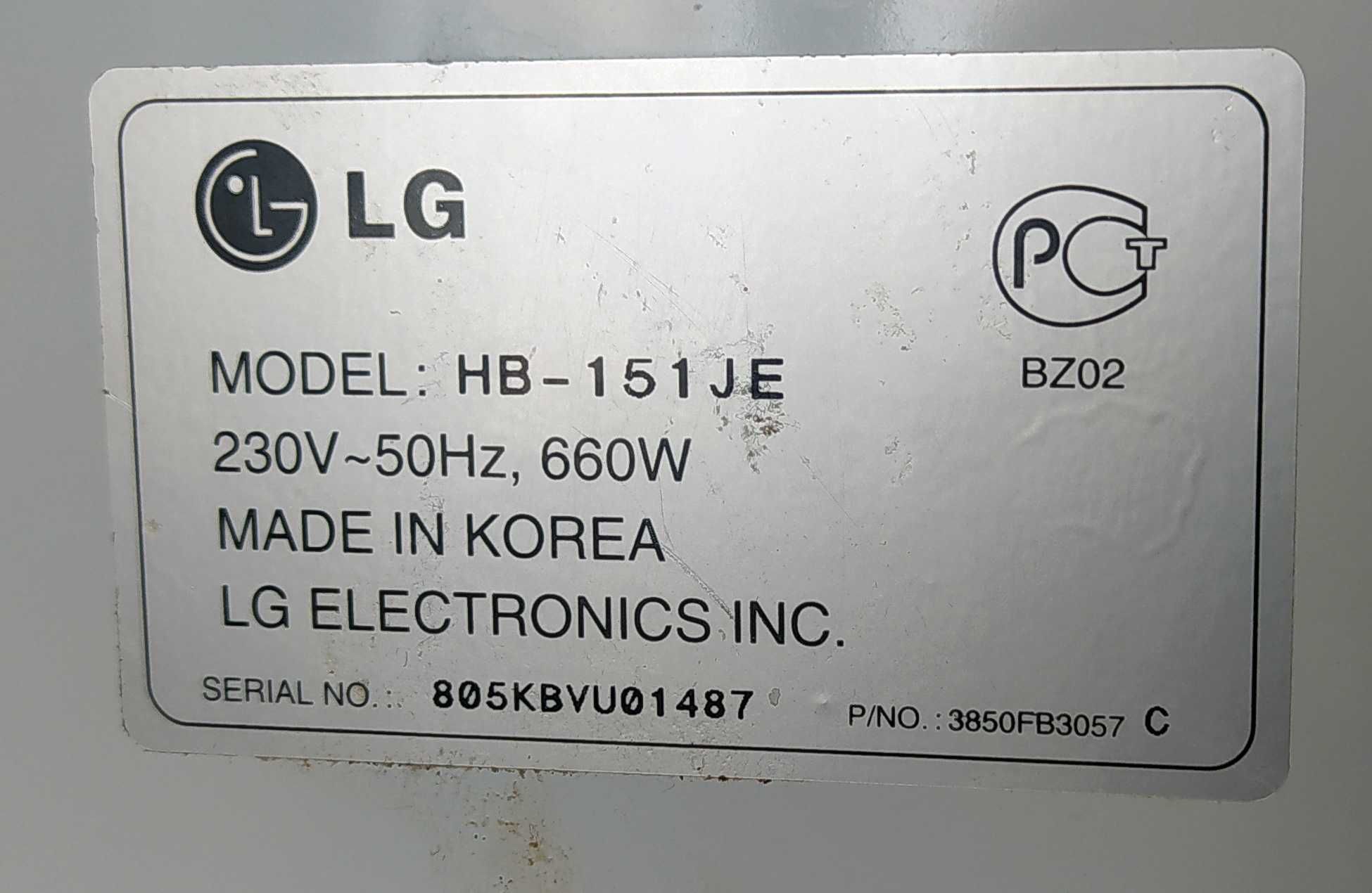 Хлібопічка LG НВ-151JE