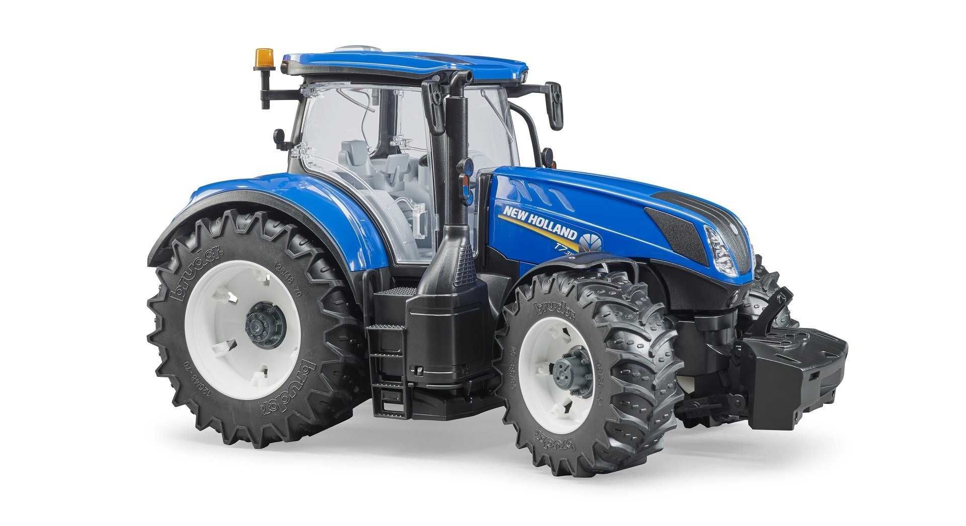 Traktor ciągnik New Holland T7.315 z odkręcanymi kołami Bruder