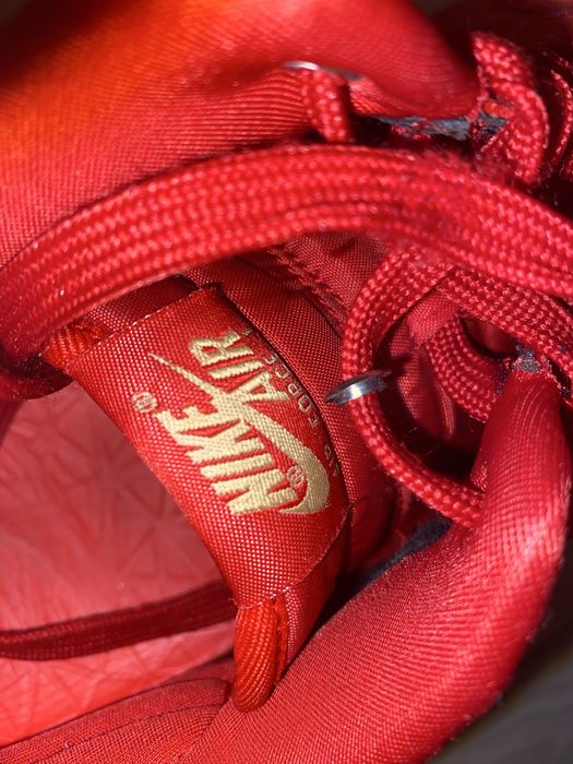 Nike AF1 Air Force 1 cmft lux low Ostrich Red 47.5 us 13 31 cm Wrocław
