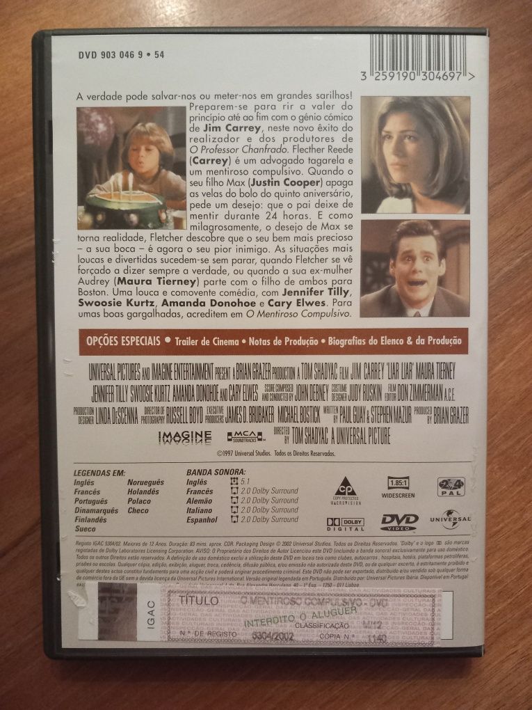 O Mentiroso Compulsivo (Jim Carrey)