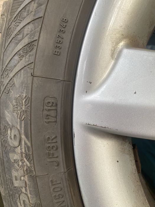 AUDI VW SEAT 16” felgi aluminiowe oryginalne + DUNLOP zimowe