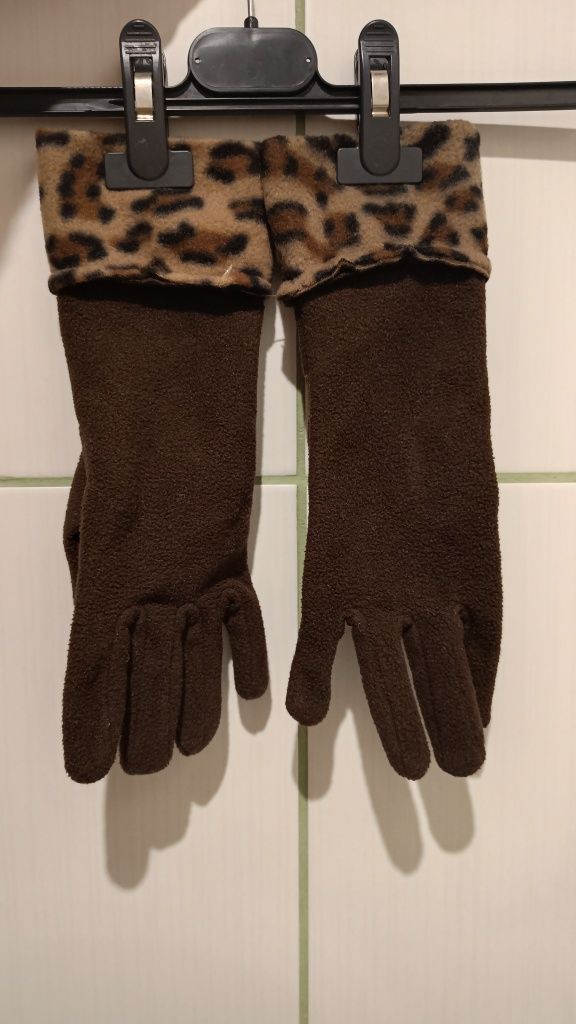 NOWE Damskie rękawiczki polarowe w dużym rozmiarze, Rozmiar L-XL