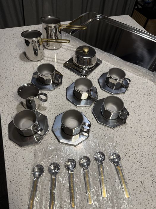 Кофейный набор Zepter. Чашка Zepter. Турка Zepter. Оригинал