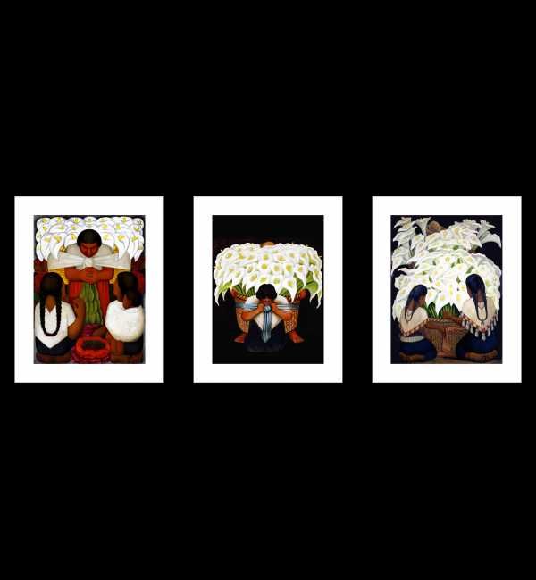 Plakaty Etno, Sprzedawcy Kalii, Diego Rivera