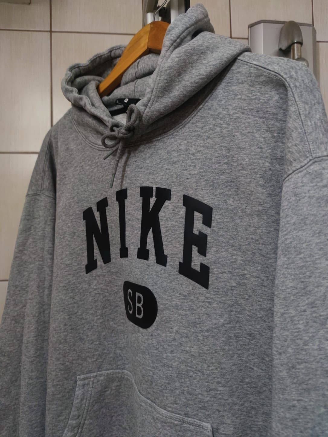 bluza siwa hoodie Nike SB classic XL sport retro drip premium vintage