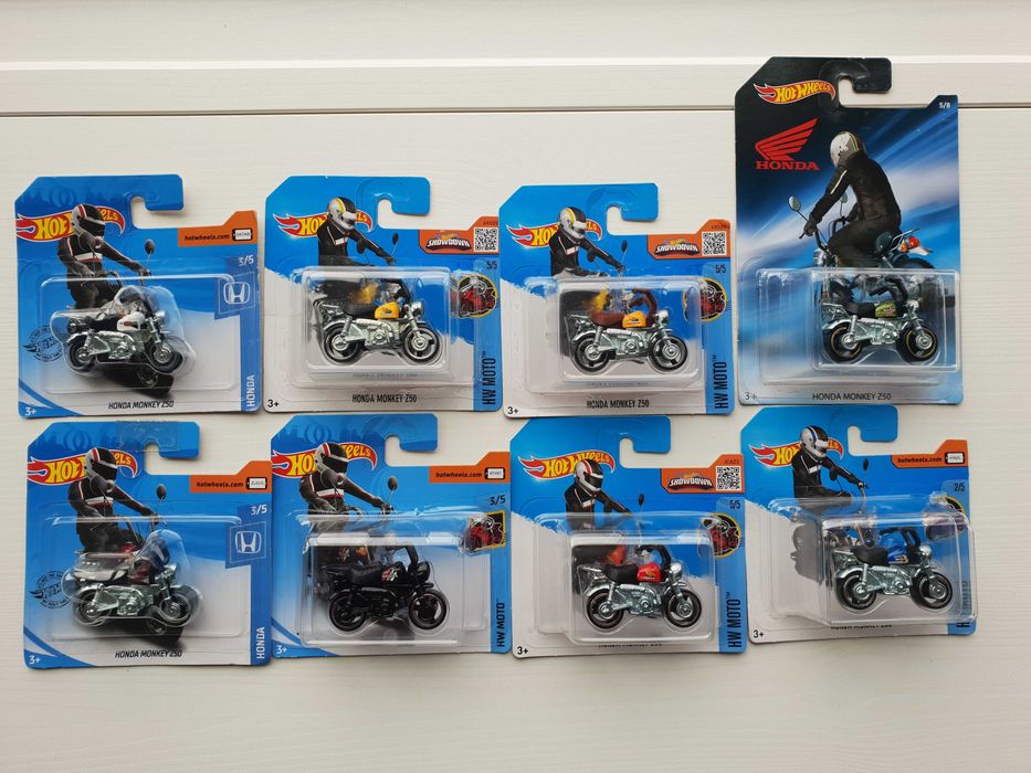 Colecção Hot Wheels Mota Honda Monkey Z15