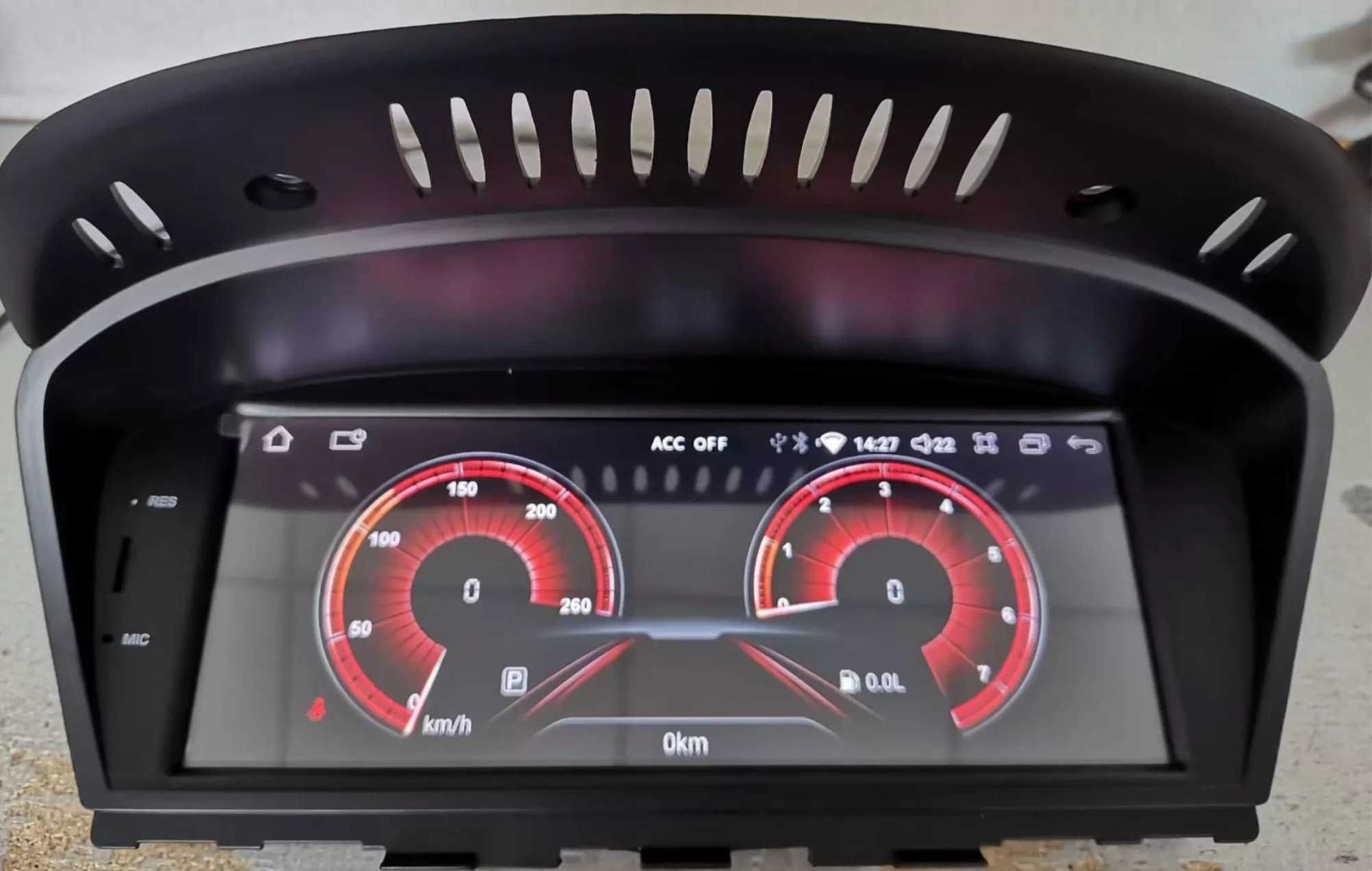 Rádio Android 12 BMW - Modelos E60 E61 E90 E91 E92 E93 E63 E64