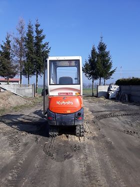 Usługi mini-ładowarką BOBCAT i mini-koparką KUBOTA