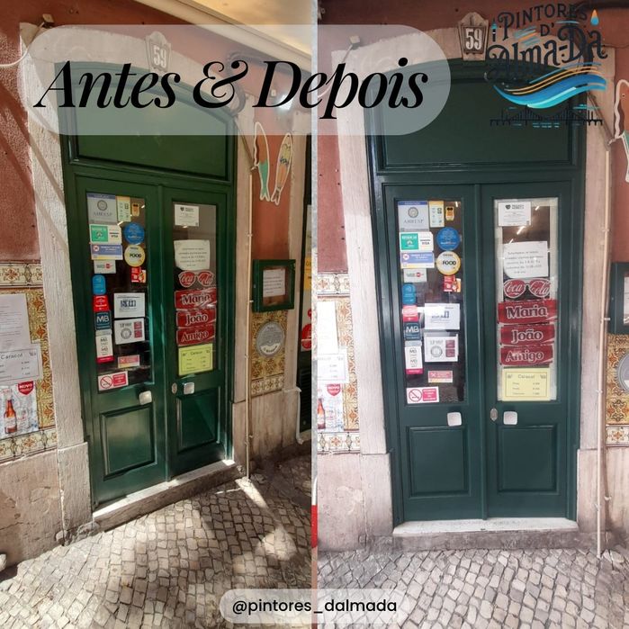 Pinturas e Reparações Profissionais de Interiores e exteriores