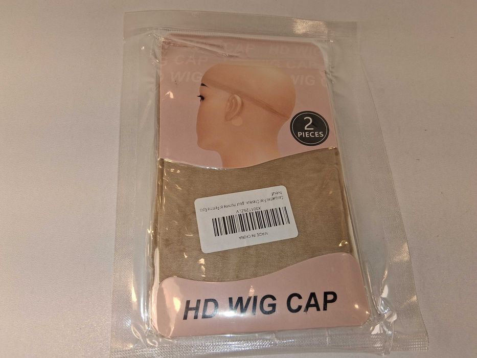E017 Zestaw 2x HD Wig Cap Czepek Pod Perukę Uniwersalny Oddychający