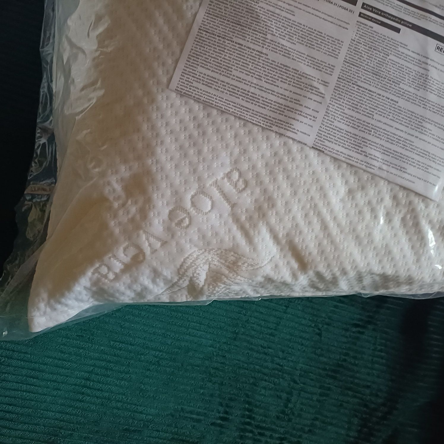 Poduszka Ortopedyczna 2 szt Aloe Vera - Smukee