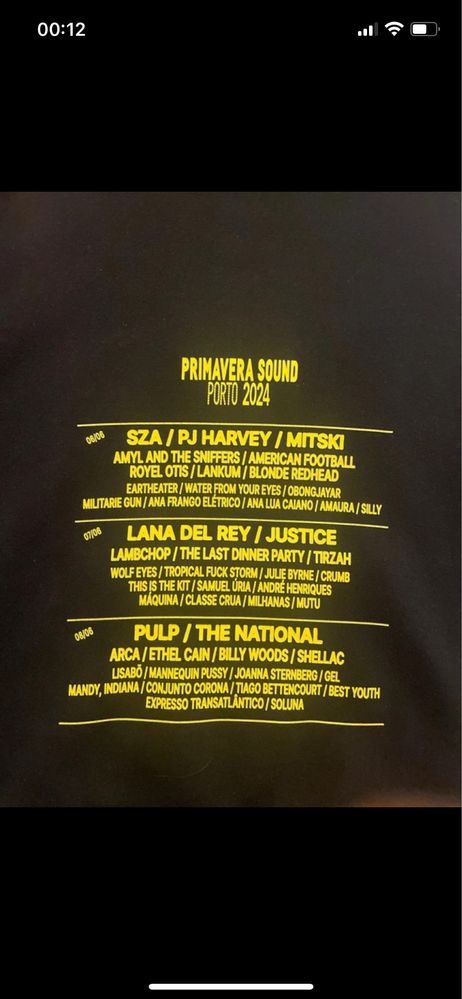Hoddie Primavera Sound 24