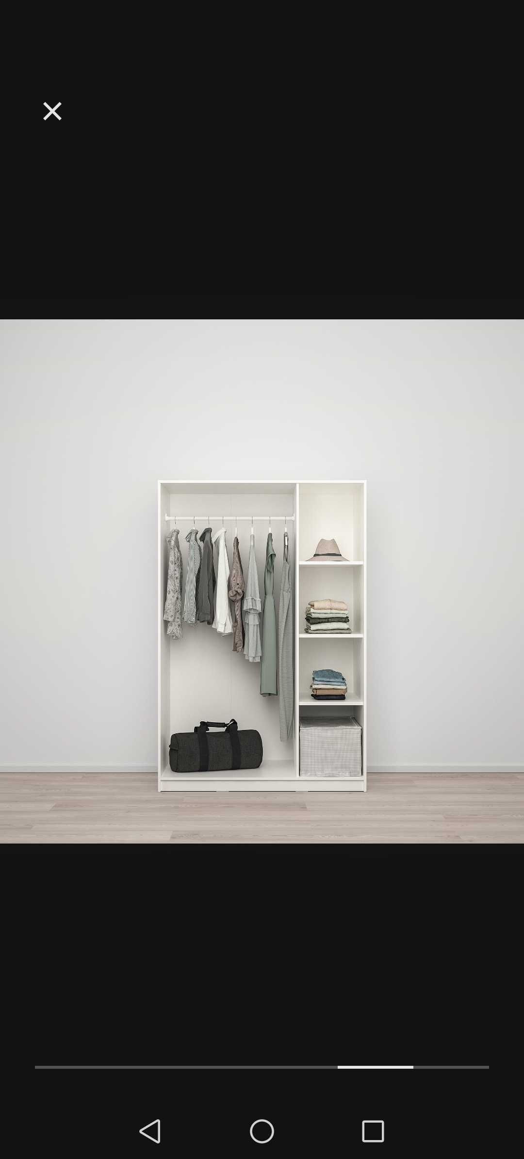 Szafa Ikea biała