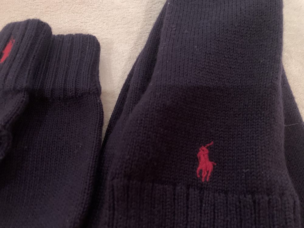 Cachecol e luvas Polo Ralph Lauren