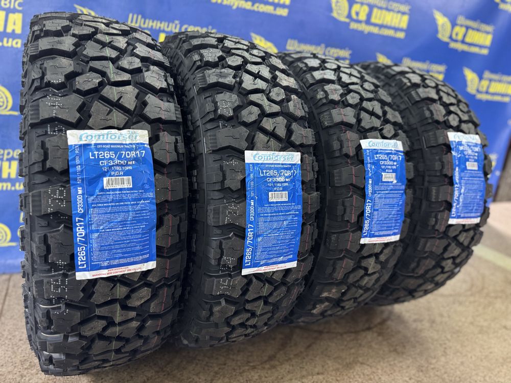 Болотні шини 265/70R17 Comforser CF3300 MT