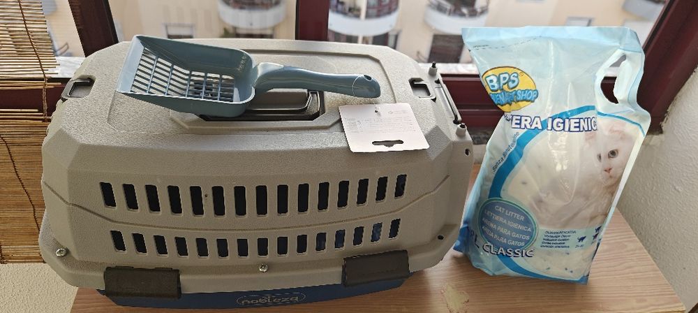 Box para transporte de animais.