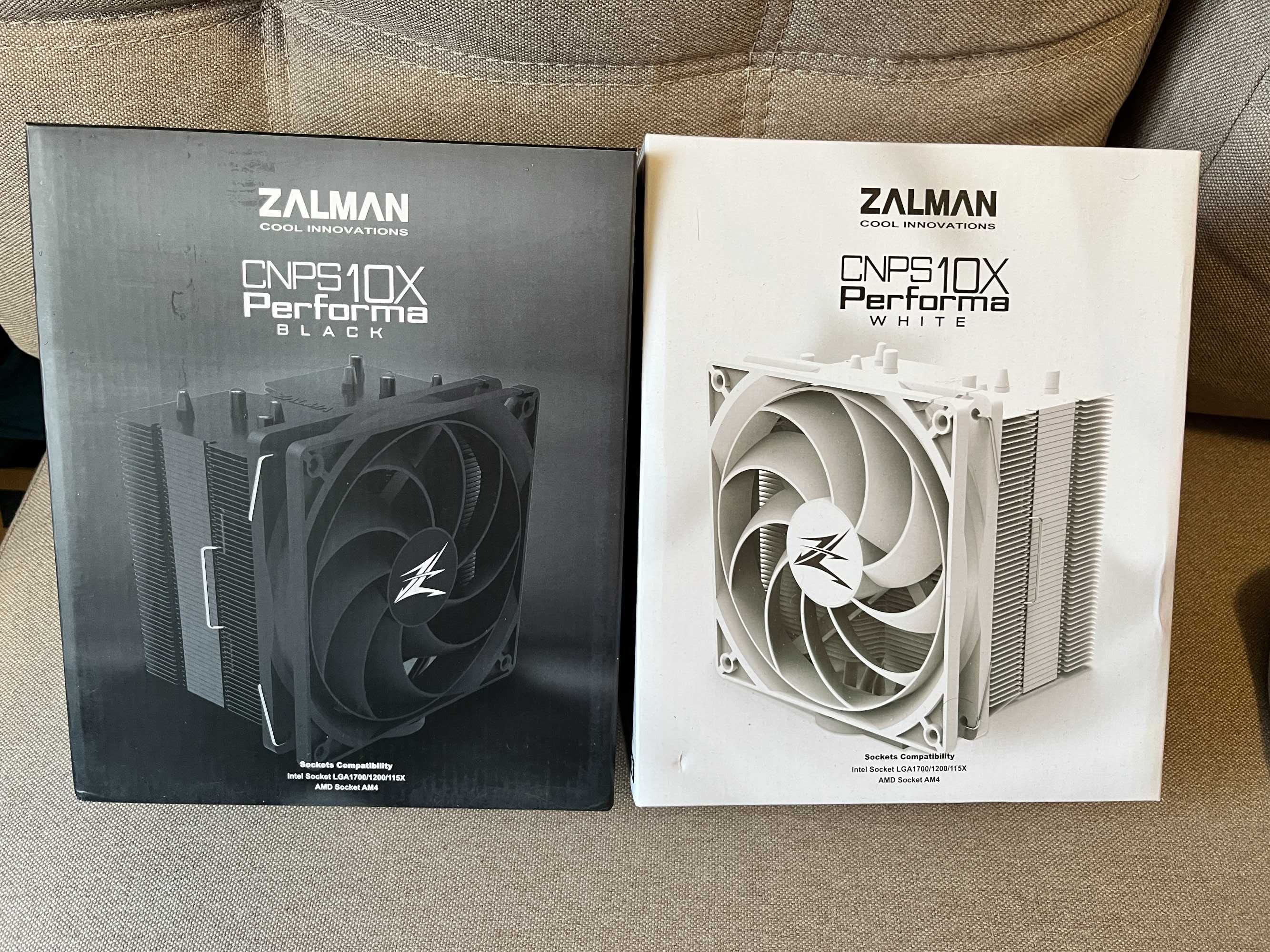 Zalman CNPS10X Performa White / Black  LGA 1700 / 115X  AM5 / AM4
