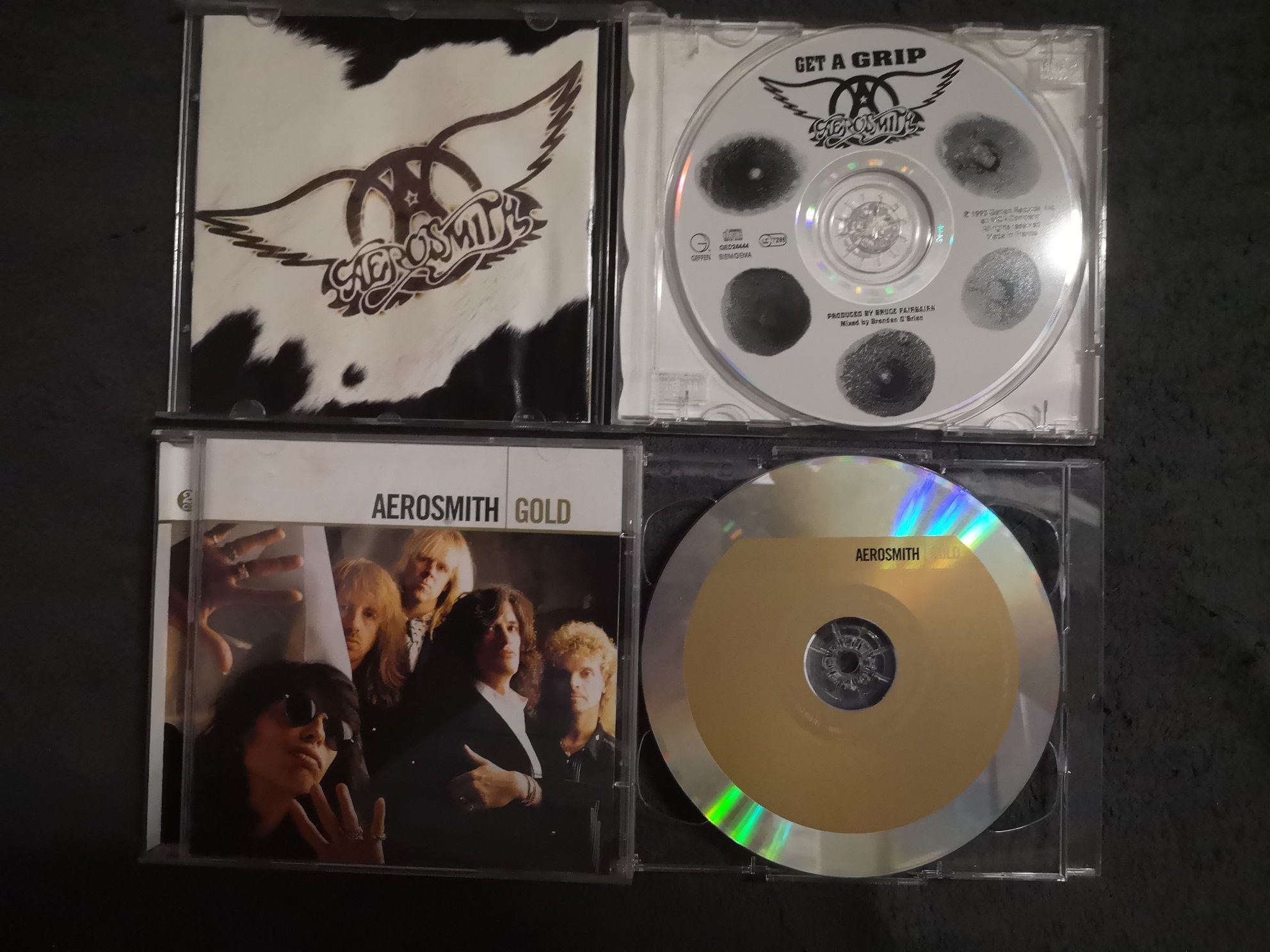 Aerosmith 1 płyta ta po prawej została