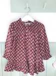 Vestido estampadoda Nicoli (3 anos)