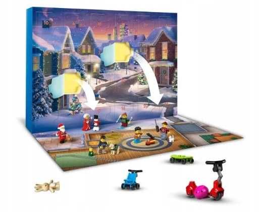 Kalendarz Adwentowy 2024 LEGO CITY ( OSTATNIE SZTUKI !!! )