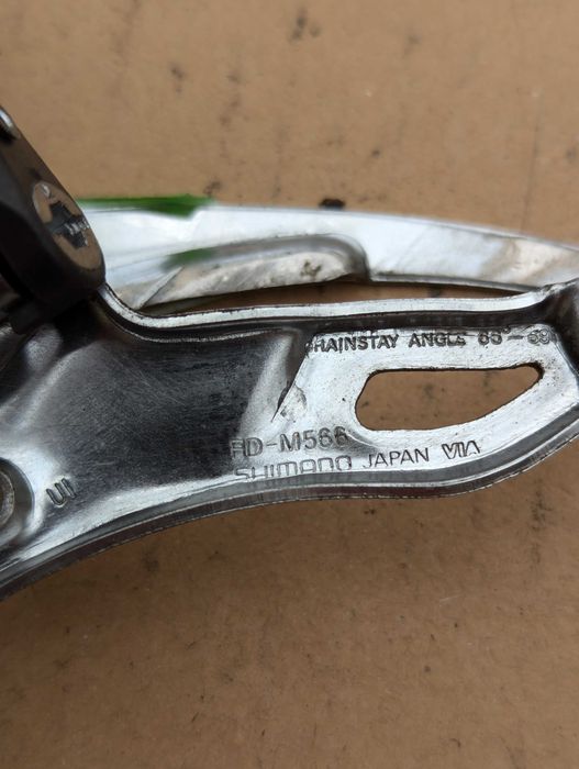 Przerzutka przednia Shimano Deore LX FD-M566 31.8mm 3x8 speed P49