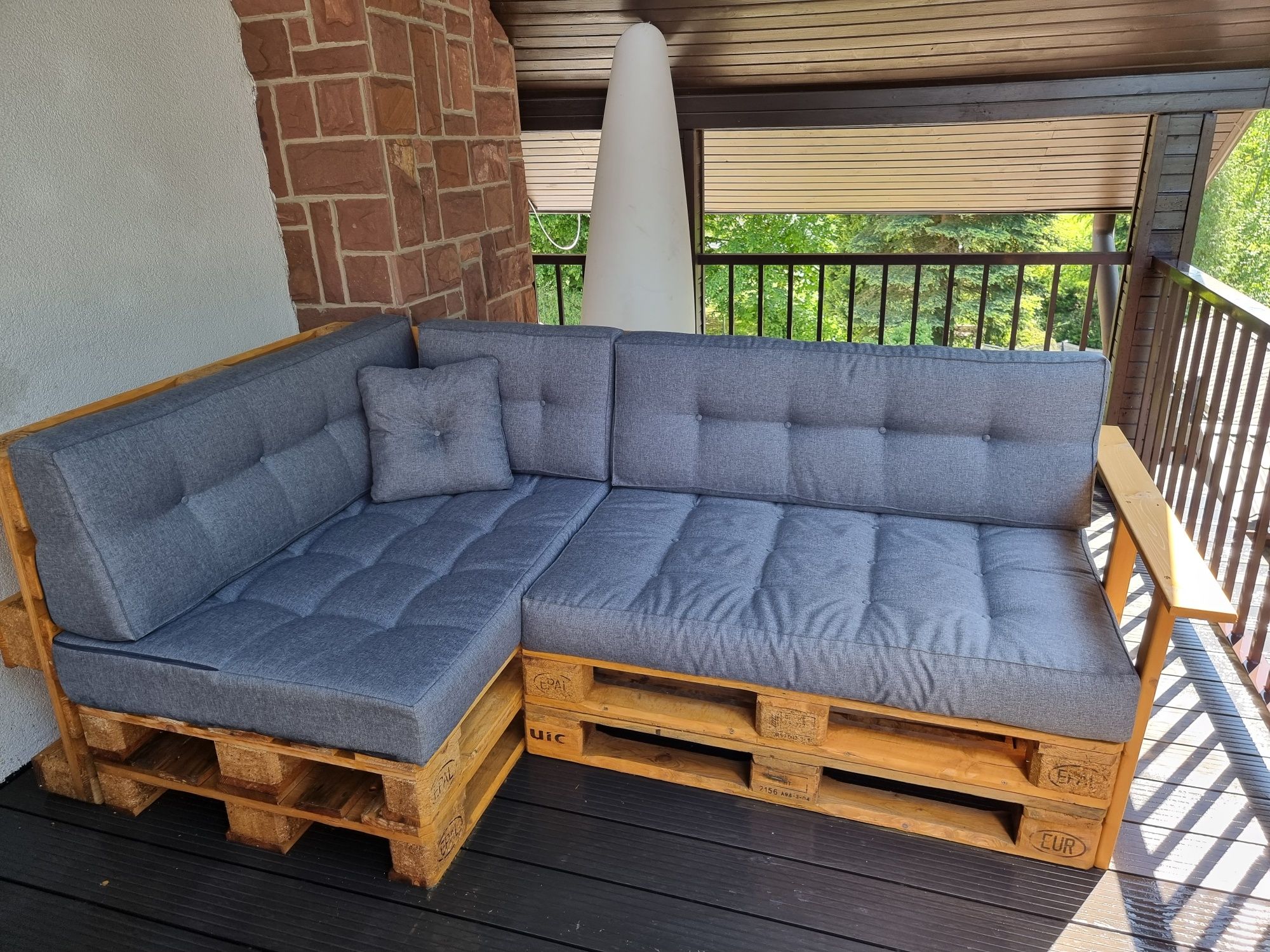 Meble z palet sofa z palet